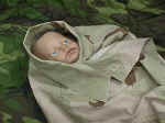 Field expedient newborn wrapping for warmth