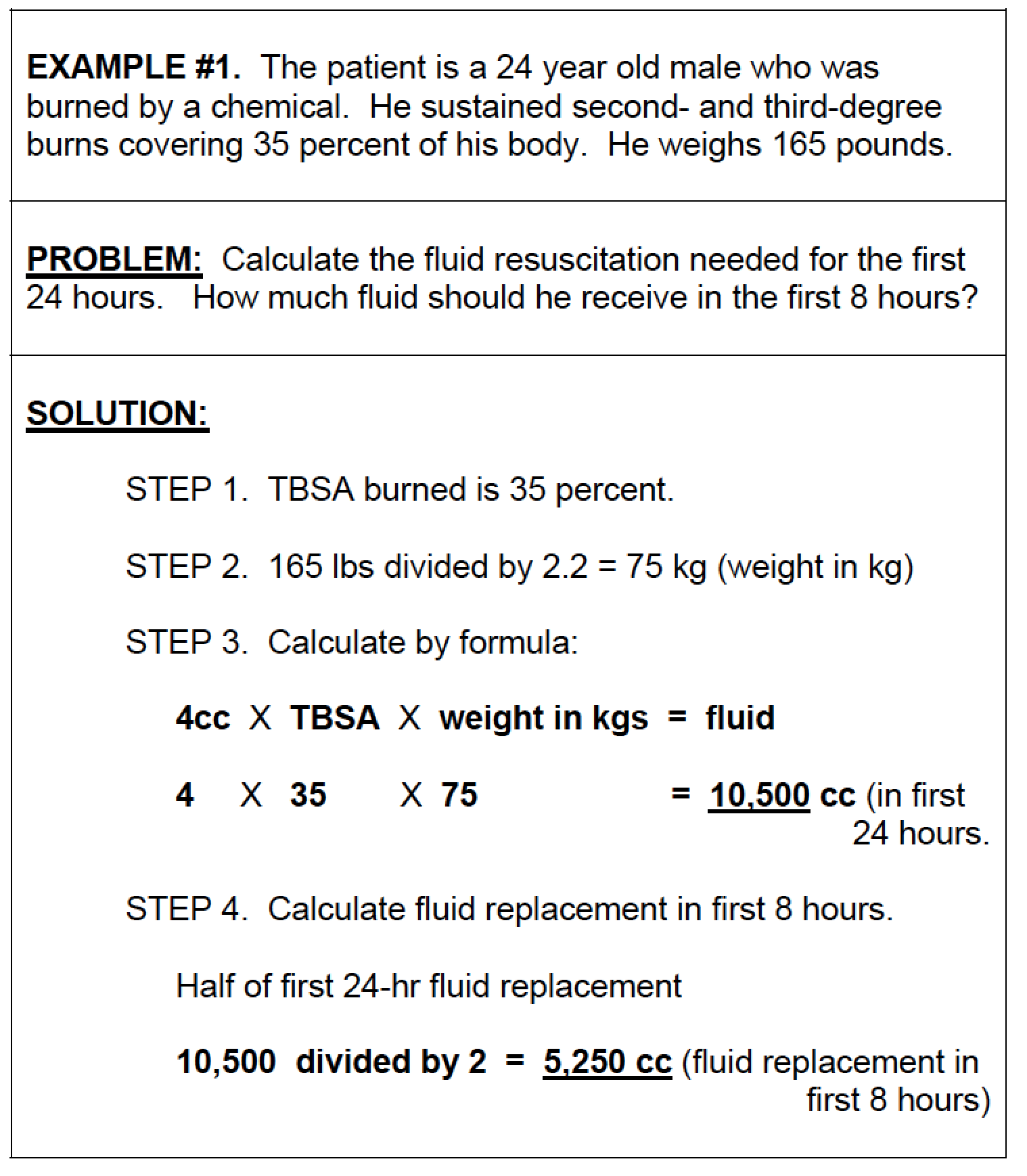 3 21 Calculate Fluid Amount Wound Care