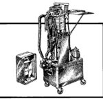 Figure 1-16. Anesthesia machine (field type).