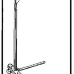 Figure 1-8. Mayo stand with detachable tray.