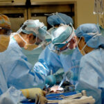 Surgical team at work in the Operating Room