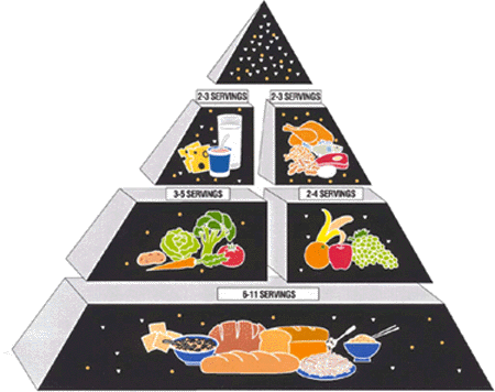 Usda Food Pyramid Chart