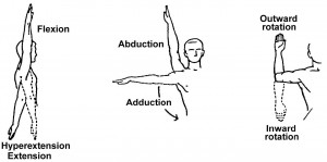 Figure 2-12. Range-of-motion exercises or the shoulder.