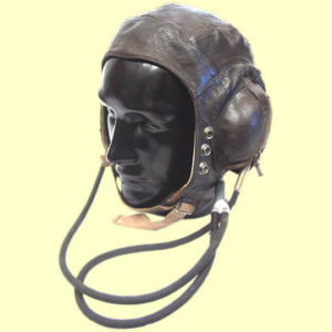 Gosport tubes connected to a flying helmet