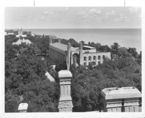 Northwestern Library and Lakeshore, 1944