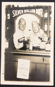 Frank Goodall and Tom weekend pass in Los Angeles, August, 1943