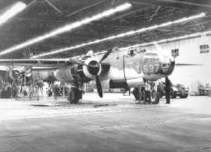 B-25 used for training at Mather Field