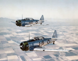 AT-6C Texans in flight in 1943