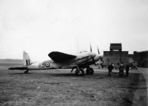 De Havilland Mosquitoa NF II at RAF Predannack