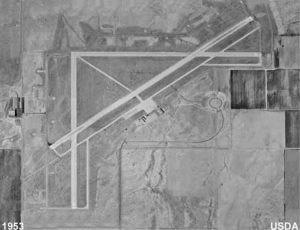 Palmdale Army Airfield in 1953