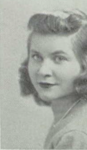 Barbara Price in 1941 at the Hyde Park Career Academy High School in Chicago