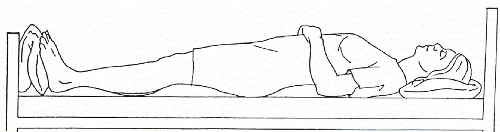 Supine patient position