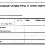 Figure 5-2. Example of Assessment/Planning Form.