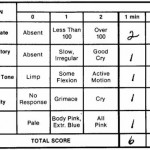 Figure 8-4. APGAR scoring chart.