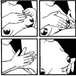 Figure 9-4. Massaging the breasts.