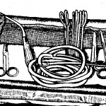 Figure 3-22. Arrangement of instruments on the Mayo stand.