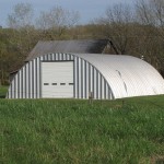 All Steel Quonset Hut Style Building
