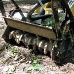 Business End of a Forest Mulcher, At Rest